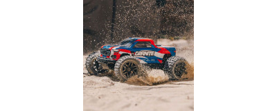 1-18 GRANITE GROM 4X4 RTR Brushed Monster Truck (Battery & Charger Included)  Blue